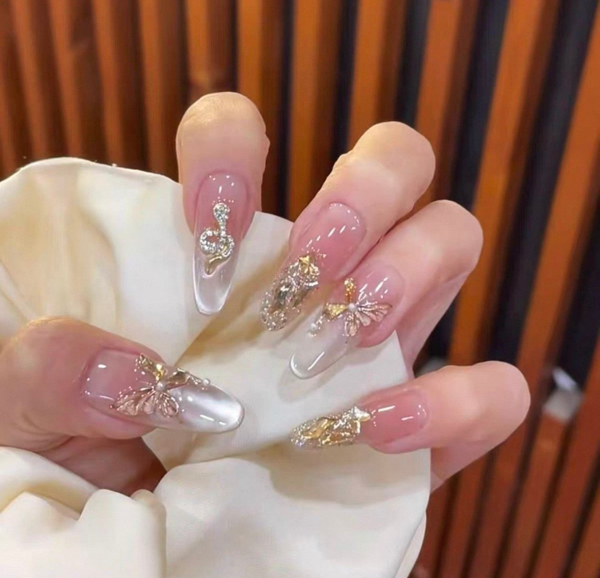 仙女款貓眼圓款穿戴甲