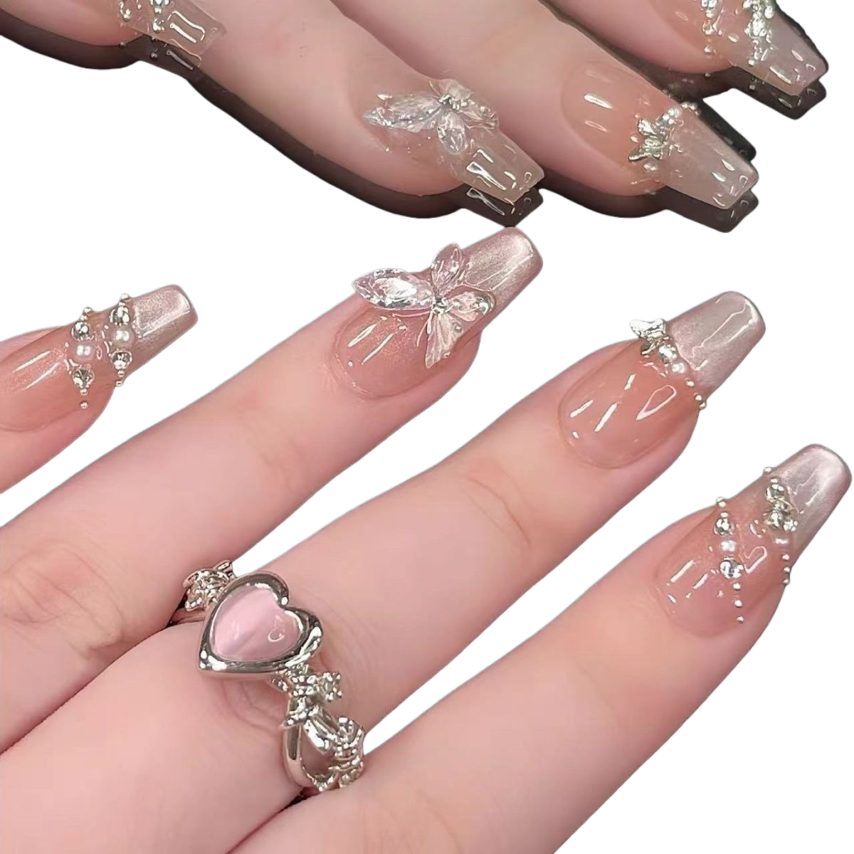 手工款方形穿戴甲