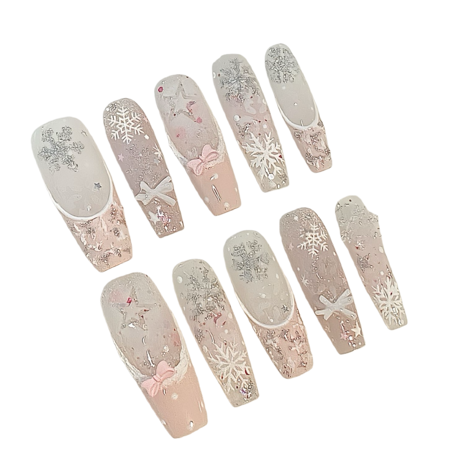 手工款方形穿戴甲